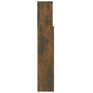 Čelo postele s úložným prostorem kouřový dub 100x19x103,5 cm - obrázek 5