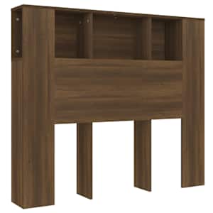 vidaXL peatsi kapp, pruun tamm, 120x18,5x102,5 cm