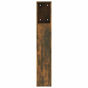 Čelo postele s úložným prostorem kouřový dub 200x18,5x104,5 cm - obrázek 4