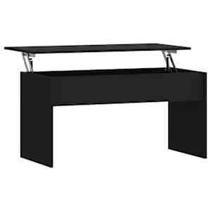Konferenční stolek černý 102 x 50,5 x 52,5 cm kompozitní dřevo - obrázek 2