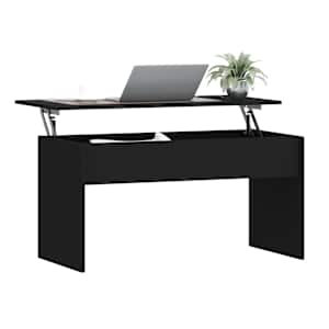 Konferenční stolek černý 102 x 50,5 x 52,5 cm kompozitní dřevo - obrázek 7