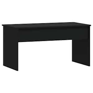vidaXL Salontafel 102x50,5x52,5 cm bewerkt hout zwart