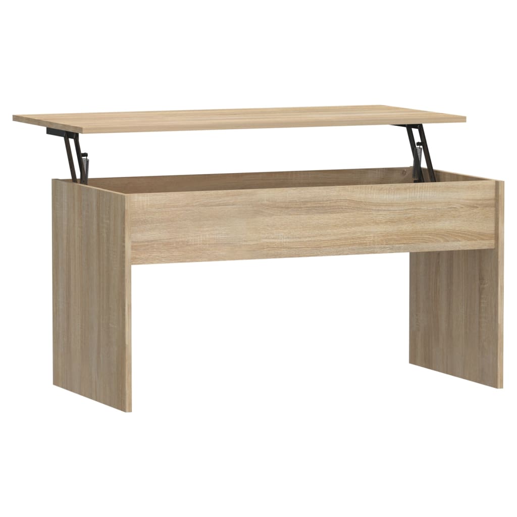 Image of vidaXL Coffee Table Sonoma Oak 102x50.5x52.5 cm Engineered Wood