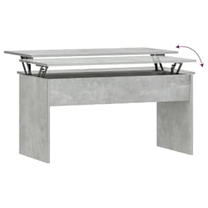 Konferenční stolek betonově šedý 102 x 50,5 x 52,5 cm kompozit - obrázek 6