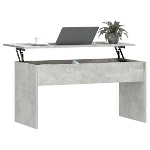 Konferenční stolek betonově šedý 102 x 50,5 x 52,5 cm kompozit - obrázek 7