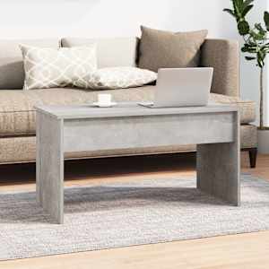 Konferenční stolek betonově šedý 102 x 50,5 x 52,5 cm kompozit - obrázek 8