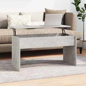 Konferenční stolek betonově šedý 102 x 50,5 x 52,5 cm kompozit - obrázek 1