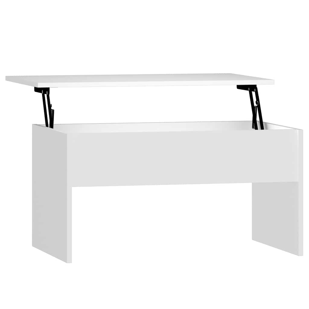 vidaXL Konferenční stolek bílý 80 x 50,5 x 41,5 cm kompozitní dřevo