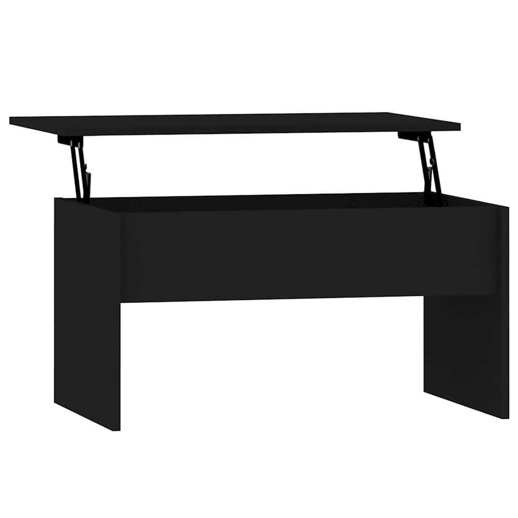 Thumbnail - vidaXL Couchtisch Schwarz 80x50,5x41,5 cm Holzwerkstoff
