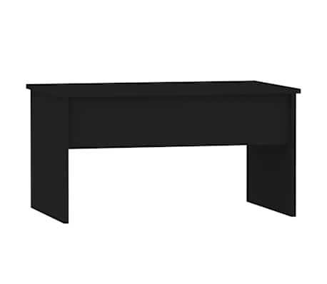 vidaXL Salontafel 80x50,5x41,5 cm bewerkt hout zwart