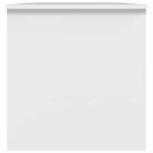 Konferenční stolek bílý 102 x 50 x 52,5 cm kompozitní dřevo - obrázek 7