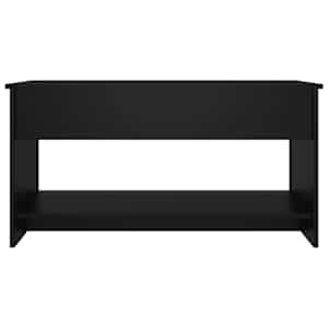 Konferenční stolek černý 102 x 50 x 52,5 cm kompozitní dřevo - obrázek 6