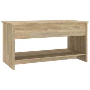 Konferenční stolek dub sonoma 102x50x52,5 cm kompozitní dřevo - obrázek 5