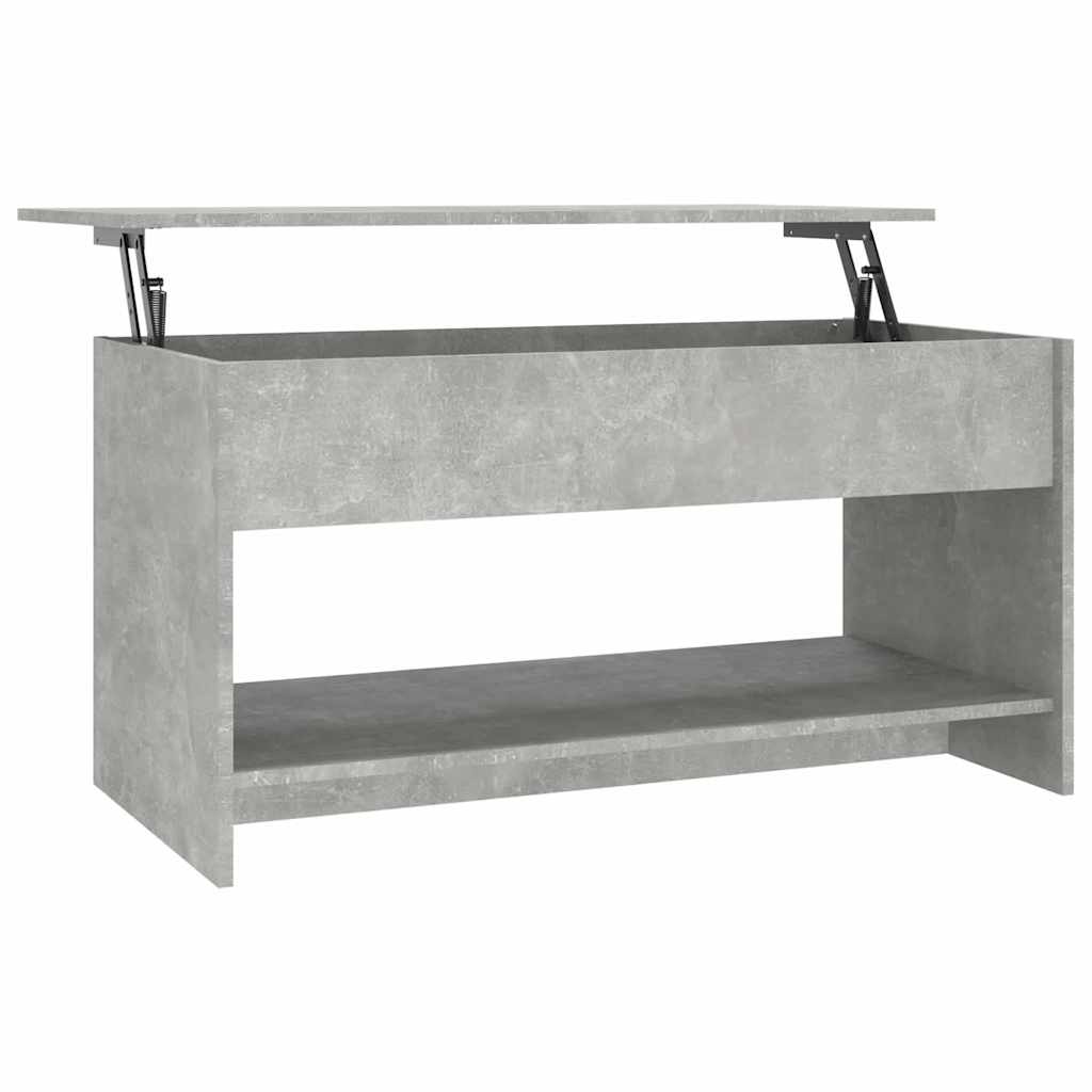 vidaXL Konferenční stolek betonově šedý 102x50x52,5cm kompozitní dřevo
