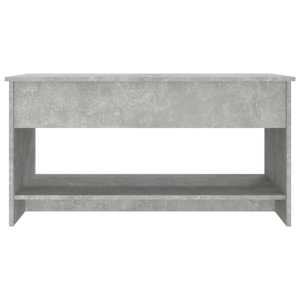 Konferenční stolek betonově šedý 102x50x52,5cm kompozitní dřevo - obrázek 6