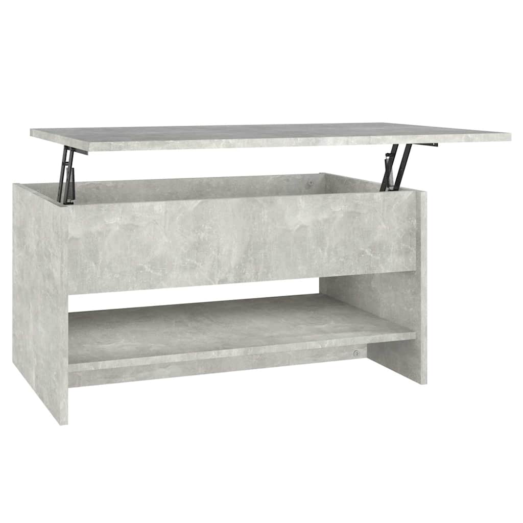 vidaXL Konferenční stolek betonově šedý 80x50x40 cm kompozitní dřevo