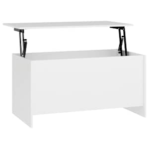 Konferenční stolek bílý 102 x 55,5 x 52,5 cm kompozitní dřevo - obrázek 2
