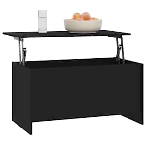 Konferenční stolek černý 102 x 55,5 x 52,5 cm kompozitní dřevo - obrázek 7