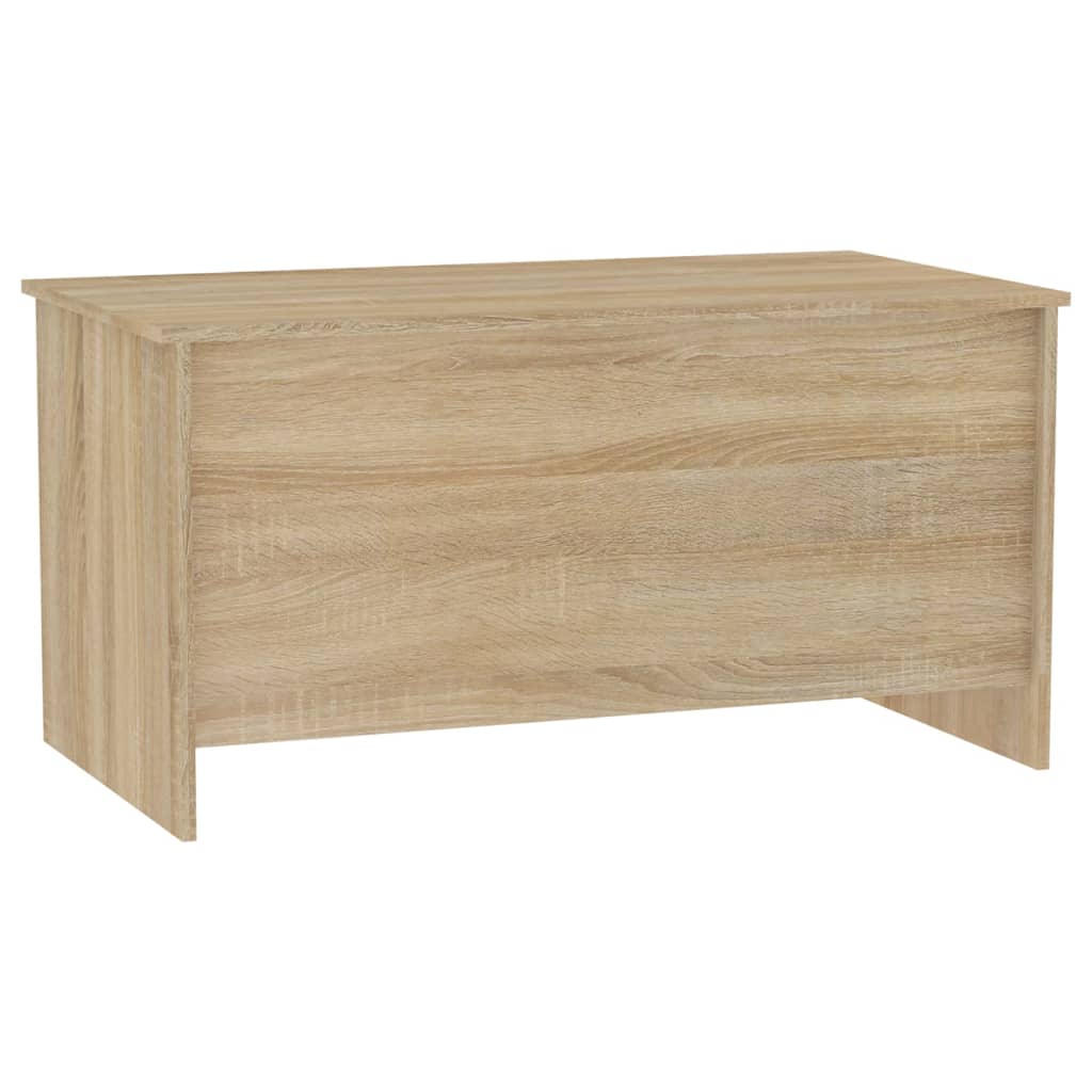 vidaXL Salontafel 102x55,5x52,5 cm bewerkt hout sonoma eikenkleurig