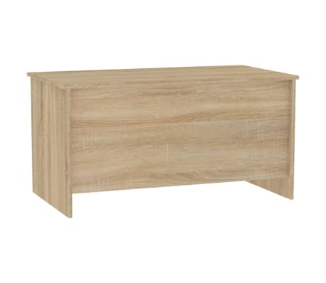 vidaXL Salontafel 102x55,5x52,5 cm bewerkt hout sonoma eikenkleurig