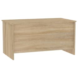 vidaXL Маса за кафе, дъб сонома, 102x55,5x52,5 см, инженерно дърво