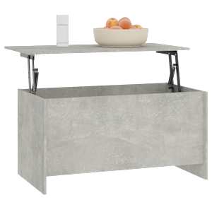 Konferenční stolek betonově šedý 102 x 55,5 x 52,5 cm kompozit - obrázek 7
