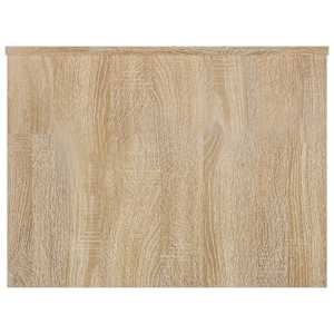 Konferenční stolek dub sonoma 80x55,5x41,5 cm kompozitní dřevo - obrázek 5
