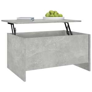 Konferenční stolek betonově šedý 80 x 55,5 x 41,5 cm kompozit - obrázek 6