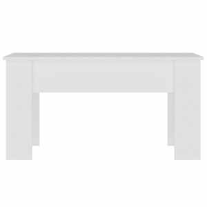 Konferenční stolek bílý 101 x 49 x 52 cm kompozitní dřevo - obrázek 6