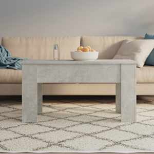 Konferenční stolek betonově šedý 101x49x52 cm kompozitní dřevo - obrázek 3