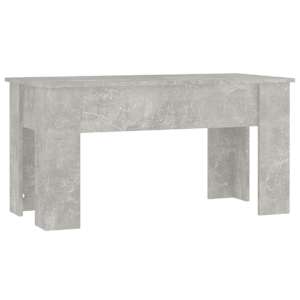 Konferenční stolek betonově šedý 101x49x52 cm kompozitní dřevo - obrázek 5