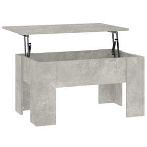 Konferenční stolek betonově šedý 79x49x41 cm kompozitní dřevo - obrázek 5