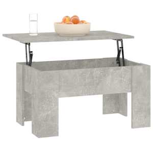 Konferenční stolek betonově šedý 79x49x41 cm kompozitní dřevo - obrázek 6