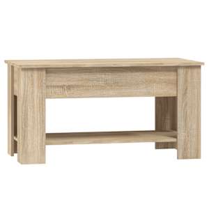 Konferenční stolek dub sonoma 101 x 49 x 52 cm kompozitní dřevo - obrázek 4