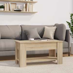 Konferenční stolek dub sonoma 101 x 49 x 52 cm kompozitní dřevo - obrázek 3