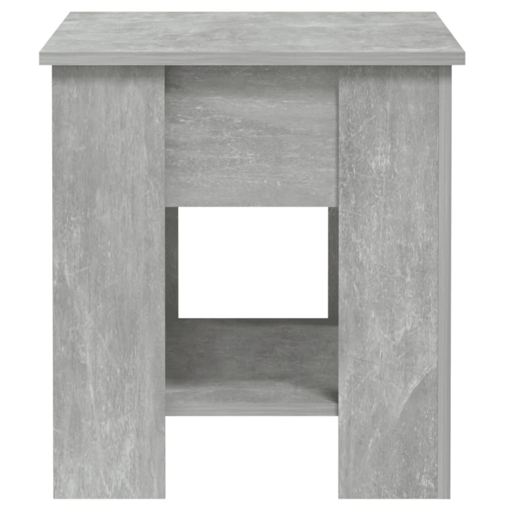  Konferenčný stolík betónový sivý 101x49x52 cm spracované drevo