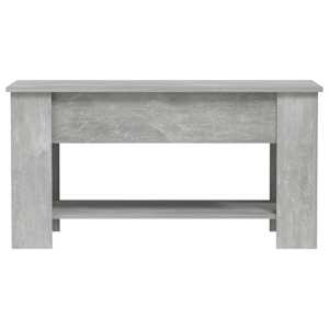 Konferenční stolek betonově šedý 101x49x52 cm kompozitní dřevo - obrázek 6