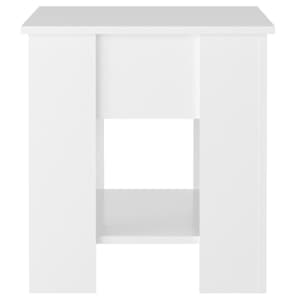 Konferenční stolek lesklý bílý 101x49x52 cm kompozitní dřevo - obrázek 8