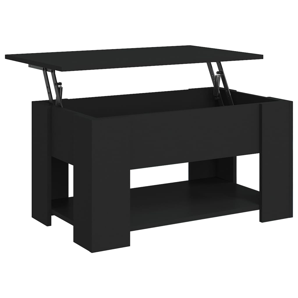vidaXL Konferenční stolek černý 79 x 49 x 41 cm kompozitní dřevo