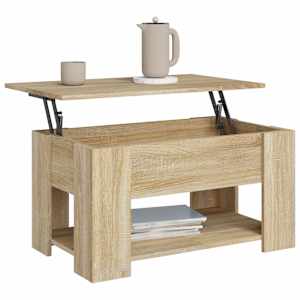 Konferenční stolek dub sonoma 79 x 49 x 41 cm kompozitní dřevo - obrázek 7