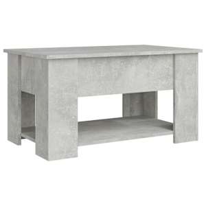 Konferenční stolek betonově šedý 79x49x41 cm kompozitní dřevo - obrázek 5