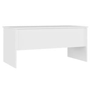 Konferenční stolek bílý 102 x 50,5 x 46,5 cm kompozitní dřevo - obrázek 5