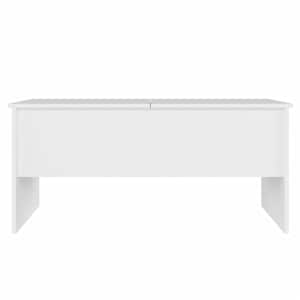 Konferenční stolek bílý 102 x 50,5 x 46,5 cm kompozitní dřevo - obrázek 6