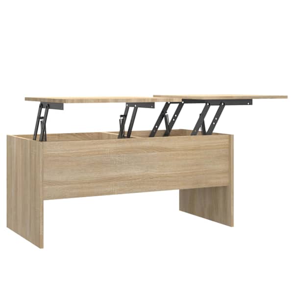 vidaXL kohvilaud, Sonoma tamm, 102x50,5x46,5 cm, tehispuit