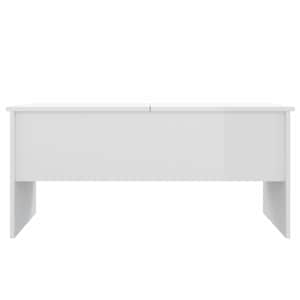 Konferenční stolek lesklý bílý 102x50,5x46,5cm kompozitní dřevo - obrázek 6