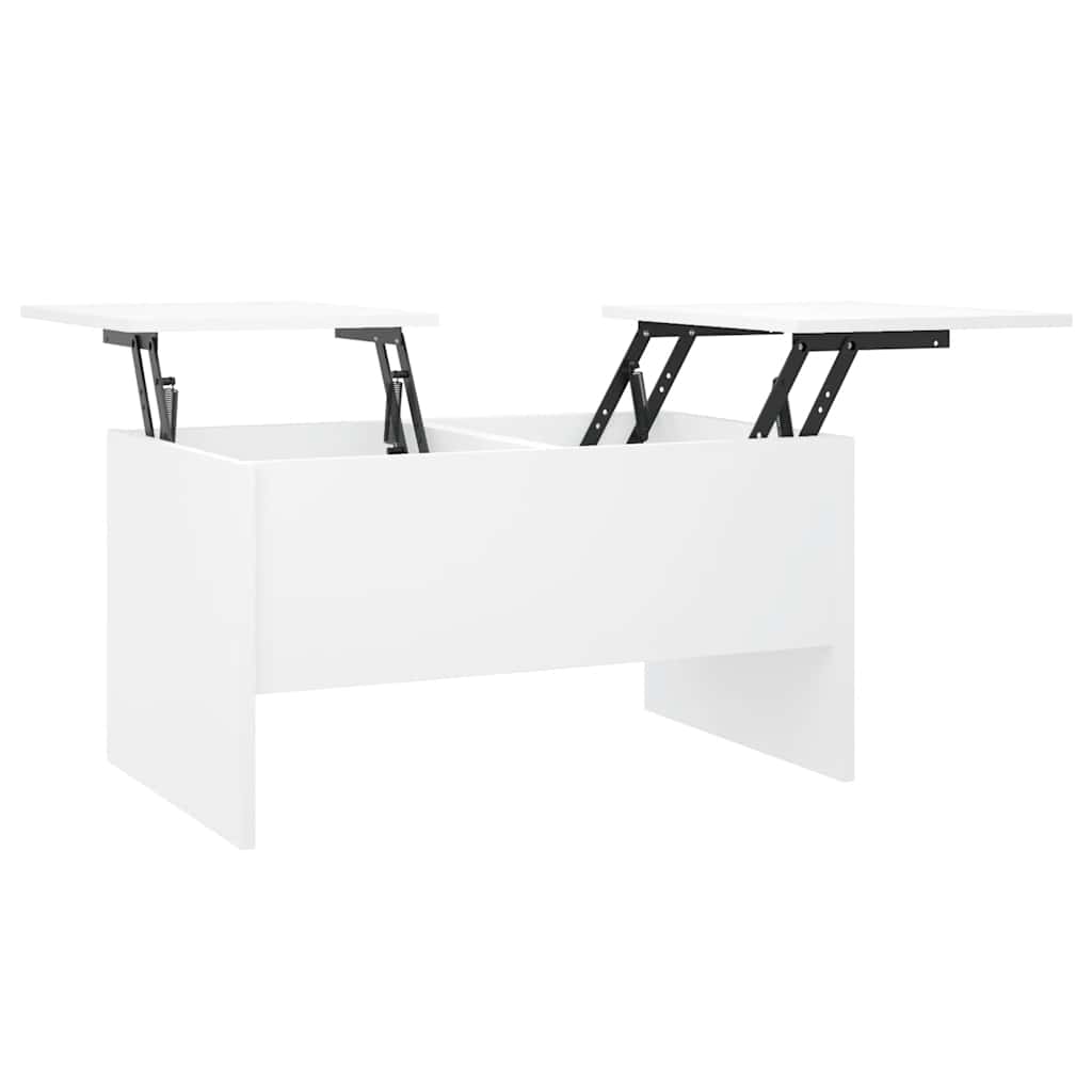 vidaXL Konferenční stolek bílý 80 x 50 x 42,5 cm kompozitní dřevo