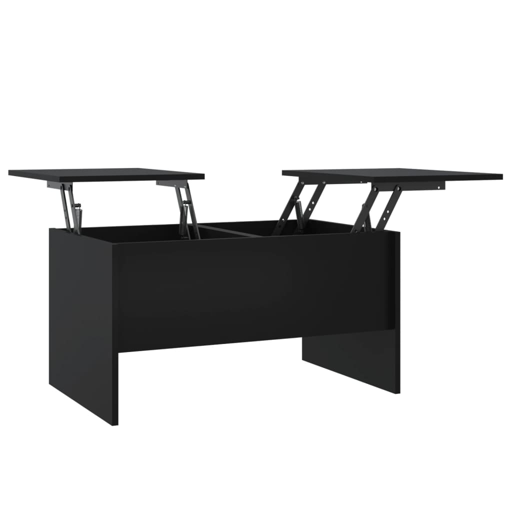  Konferenčný stolík čierny 80x50,5x42,5 cm spracované drevo