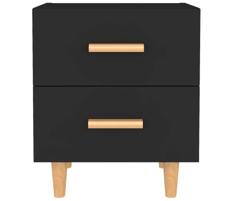 vidaXL Y&ouml;p&ouml;yt&auml; musta 40x35x47,5 cm