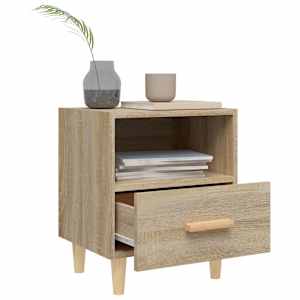 vidaXL Κομοδίνο Sonoma Δρυς 40 x 35 x 47 εκ.