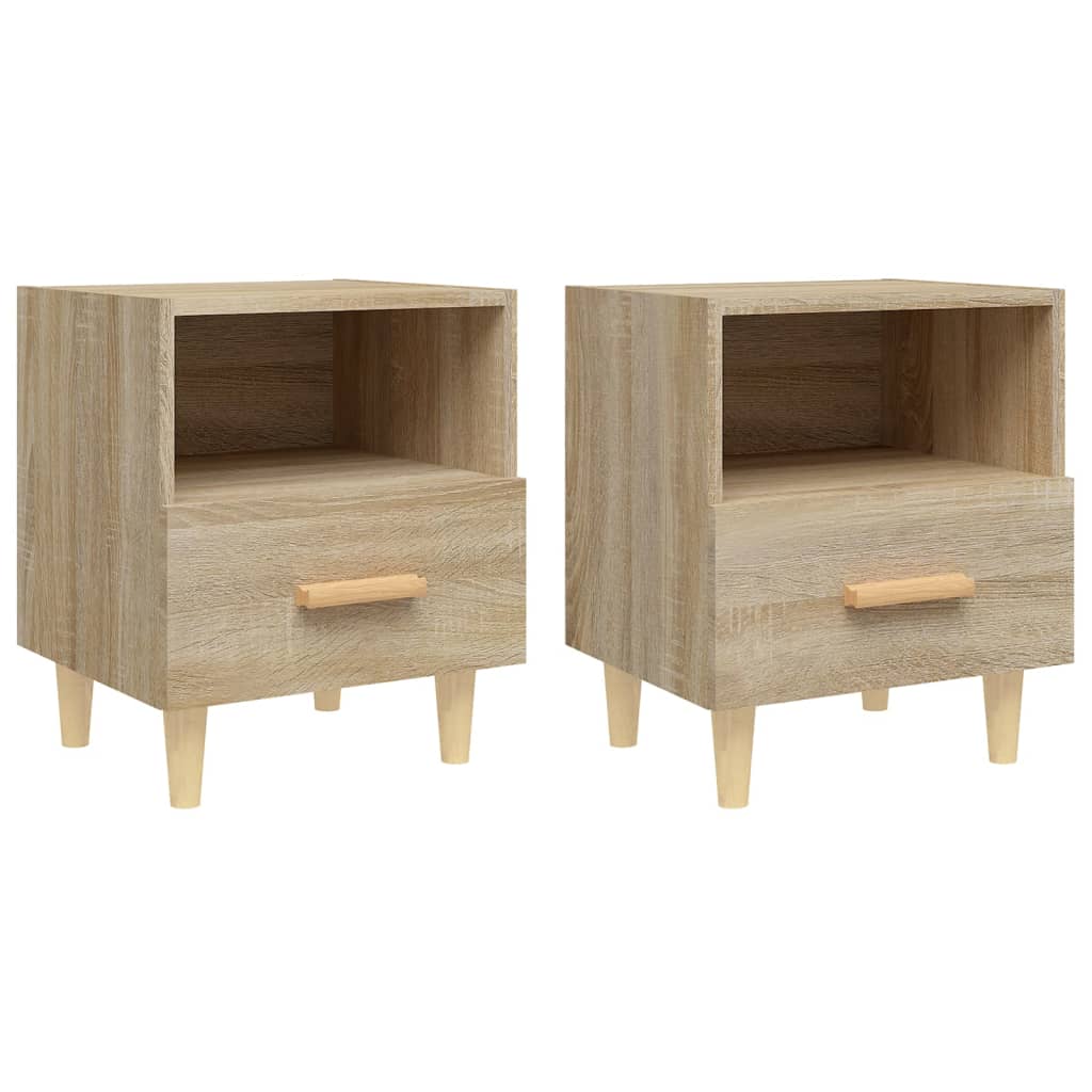 vidaXL Noční stolky 2 ks dub sonoma 40 x 35 x 47 cm